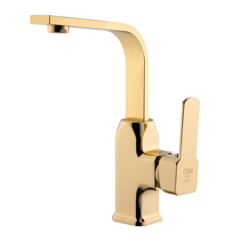 CISA Robin Gold Borulu Lavabo Bataryası