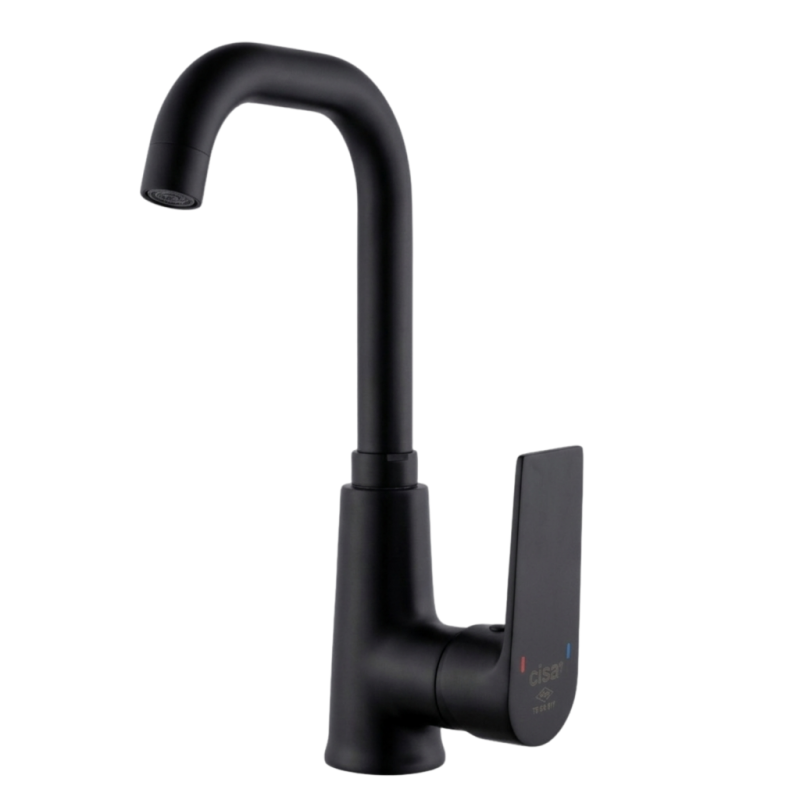 CISA Storm Black Borulu Lavabo Bataryası 49187